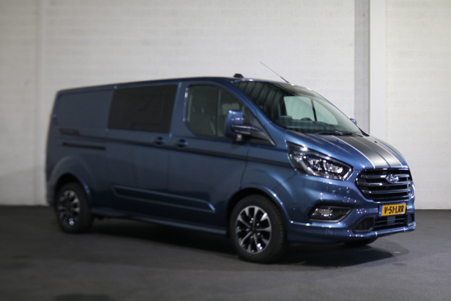 Ford Transit Custom 2.0 TDci 185pk L2 H1 Sport DC Airco Trekhaak Navigatie
