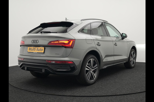 Audi Q5 Sportback 50 TFSI e S Line Plug In Hybrid Dealer O.H PHEV | Trekhaak af Fabriek | Adaptive Cruise | Matrix LED | 20"L.M | Lederen Sportstoelen Verwarmd | Virtual | Keyless |
