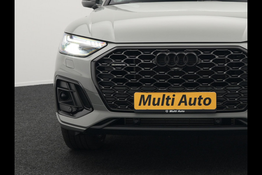 Audi Q5 Sportback 50 TFSI e S Line Plug In Hybrid Dealer O.H PHEV | Trekhaak af Fabriek | Adaptive Cruise | Matrix LED | 20"L.M | Lederen Sportstoelen Verwarmd | Virtual | Keyless |