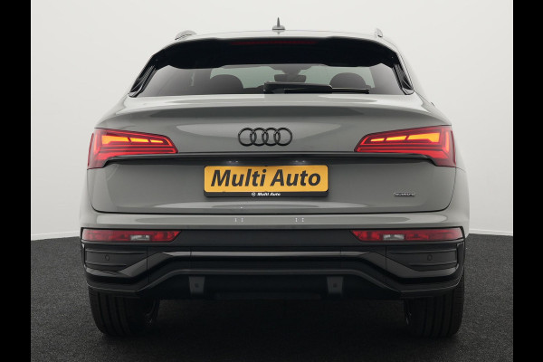 Audi Q5 Sportback 50 TFSI e S Line Plug In Hybrid Dealer O.H PHEV | Trekhaak af Fabriek | Adaptive Cruise | Matrix LED | 20"L.M | Lederen Sportstoelen Verwarmd | Virtual | Keyless |