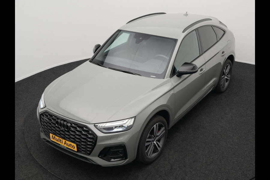 Audi Q5 Sportback 50 TFSI e S Line Plug In Hybrid Dealer O.H PHEV | Trekhaak af Fabriek | Adaptive Cruise | Matrix LED | 20"L.M | Lederen Sportstoelen Verwarmd | Virtual | Keyless |