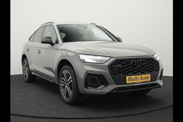 Audi Q5 Sportback 50 TFSI e S Line Plug In Hybrid Dealer O.H PHEV | Trekhaak af Fabriek | Adaptive Cruise | Matrix LED | 20"L.M | Lederen Sportstoelen Verwarmd | Virtual | Keyless |