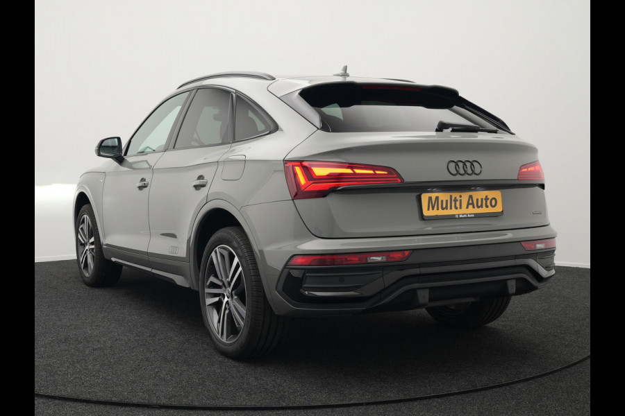 Audi Q5 Sportback 50 TFSI e S Line Plug In Hybrid Dealer O.H PHEV | Trekhaak af Fabriek | Adaptive Cruise | Matrix LED | 20"L.M | Lederen Sportstoelen Verwarmd | Virtual | Keyless |