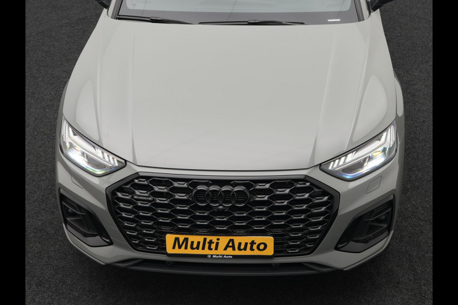 Audi Q5 Sportback 50 TFSI e S Line Plug In Hybrid Dealer O.H PHEV | Trekhaak af Fabriek | Adaptive Cruise | Matrix LED | 20"L.M | Lederen Sportstoelen Verwarmd | Virtual | Keyless |