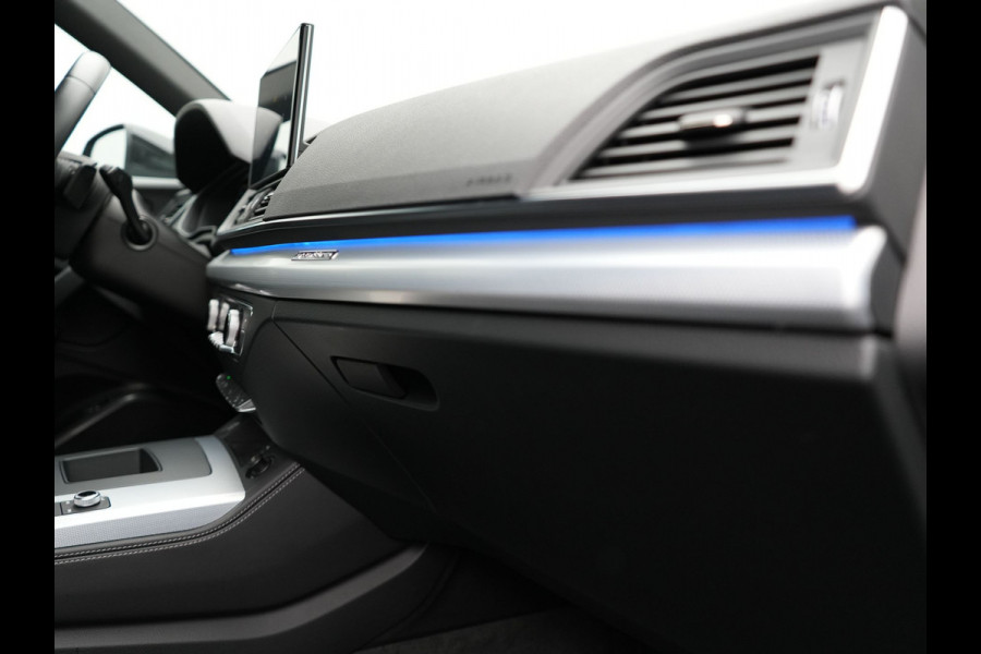 Audi Q5 Sportback 50 TFSI e S Line Plug In Hybrid Dealer O.H PHEV | Trekhaak af Fabriek | Adaptive Cruise | Matrix LED | 20"L.M | Lederen Sportstoelen Verwarmd | Virtual | Keyless |
