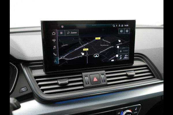Audi Q5 Sportback 50 TFSI e S Line Plug In Hybrid Dealer O.H PHEV | Trekhaak af Fabriek | Adaptive Cruise | Matrix LED | 20"L.M | Lederen Sportstoelen Verwarmd | Virtual | Keyless |