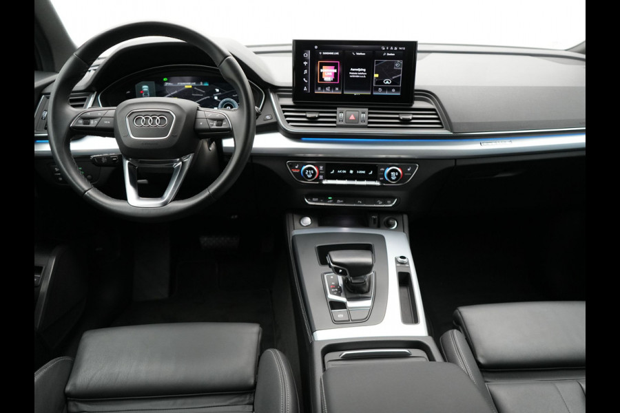 Audi Q5 Sportback 50 TFSI e S Line Plug In Hybrid Dealer O.H PHEV | Trekhaak af Fabriek | Adaptive Cruise | Matrix LED | 20"L.M | Lederen Sportstoelen Verwarmd | Virtual | Keyless |