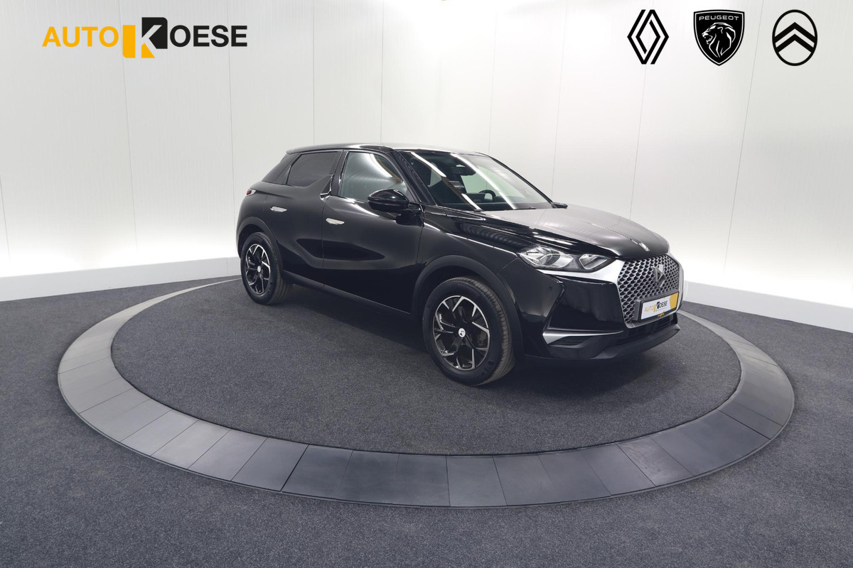 DS DS 3 Crossback E-Tense So Chic 50 kWh | Camera | Dodehoekdetectie | Apple Carplay DS DS 3 Crossback E-Tense So Chic 50 kWh | Camera | Dodehoekdetectie | Apple Carplay