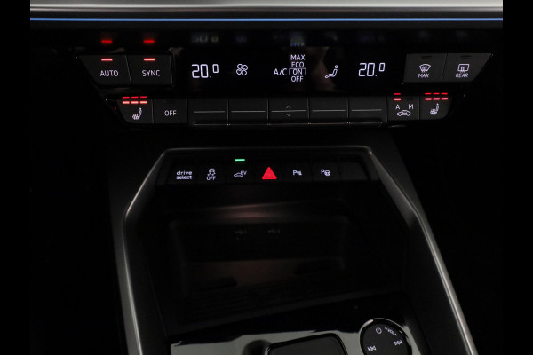 Audi A3 Sportback 40 TFSI e S edition 204 pk S-tronic | Verlengde garantie | Navigatie | Trekhaak (afneembaar) | Parkeersensoren (Park assist) | Adaptieve cruise control | Stoelverwarming | S-line |