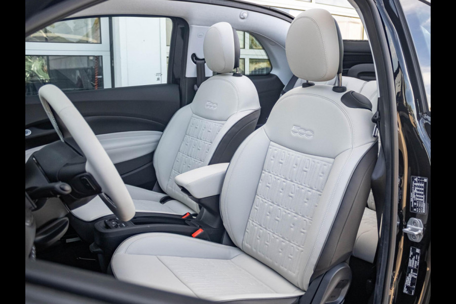 Fiat 500E CABRIO La Prima 42 kWh | By Bocelli | Leder | 17" | Navi | Winter Pack |