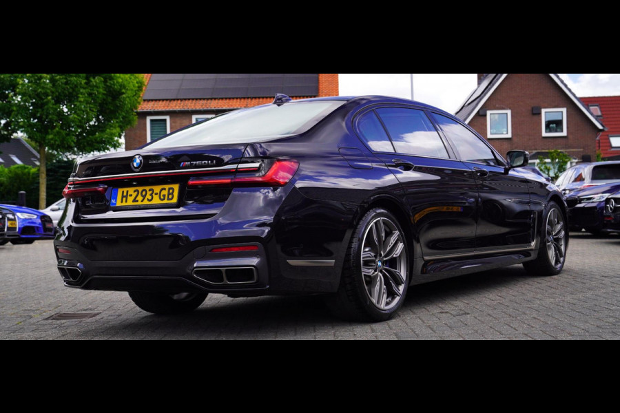BMW 7 Serie M760Li xDrive High Executive | Massage | TV | Koelbox | HuD | BMW Drive Assisted | 360 cam | Stoelkoeling | Bowers |