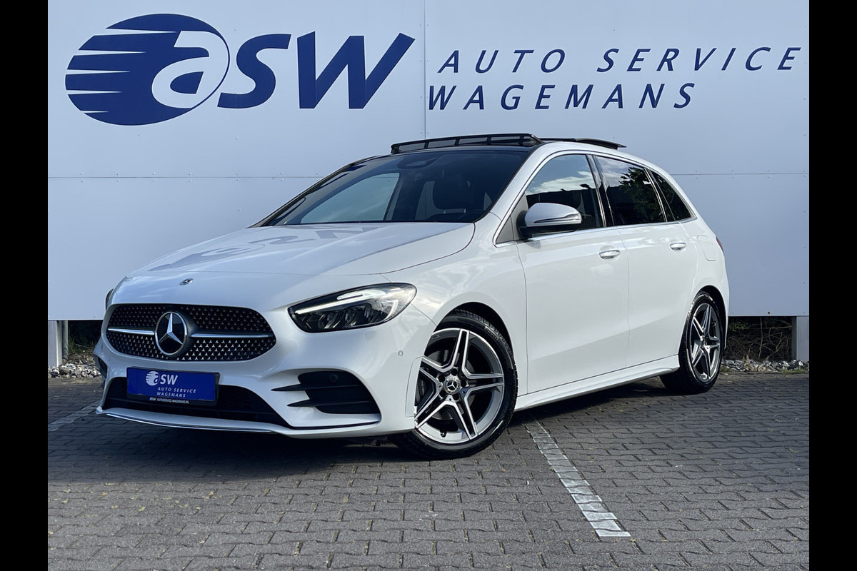 Mercedes-Benz B-Klasse 200 AMG Line | Pano | Trekhaak | Camera | Ambient Light | Dodehoek | Keyless Mercedes-Benz B-Klasse 200 AMG Line | Pano | Trekhaak | Camera | Ambient Light | Dodehoek | Keyless