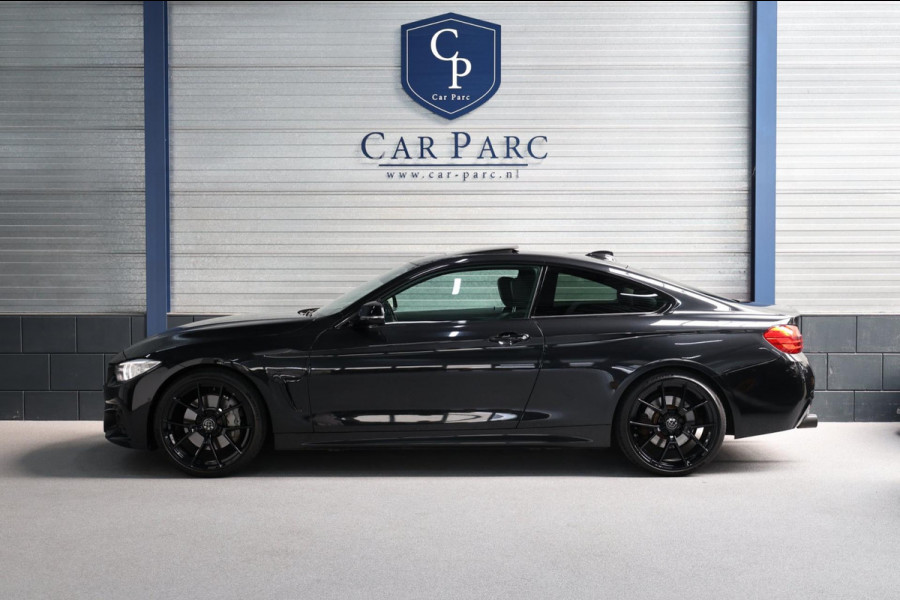 BMW 4 Serie Coupé 440i M-Sport ARMYTRIX/LED/SCHUIFDAK/LEER+S.VERWARMING/20" LMV/CAM/CRUISE/ECC/12 MND GARANTIE!