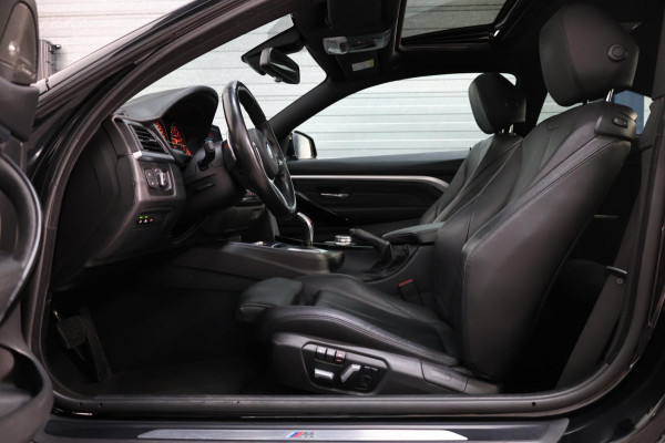 BMW 4 Serie Coupé 440i M-Sport ARMYTRIX/LED/SCHUIFDAK/LEER+S.VERWARMING/20" LMV/CAM/CRUISE/ECC/12 MND GARANTIE!
