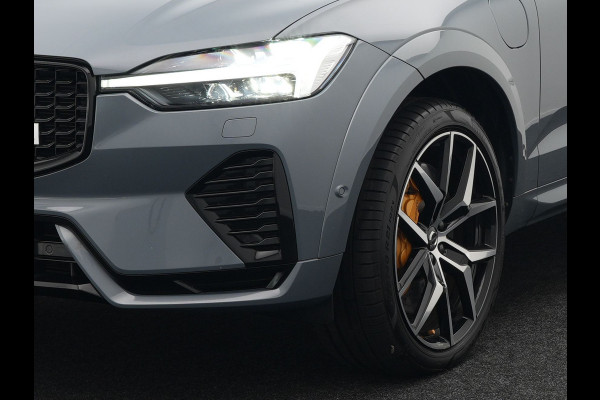 Volvo XC60 T8 AWD Polestar Engineered Plug in Hybrid 455pk Long Range Thunder Grey PHEV |  Panodak | Lederen Sportstoelen Memory | Google Assistant | Pilot Assist | Harman Kardon | Head Up | Adaptive Cruise | L.M. 21" | Virtual | 360 Camera | Navigatie | Apple Carplay |