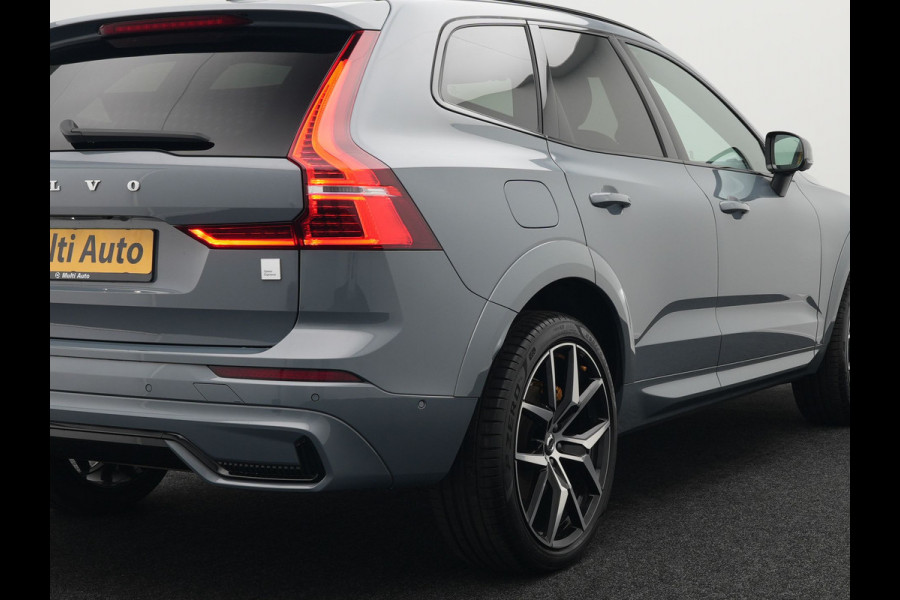 Volvo XC60 T8 AWD Polestar Engineered Plug in Hybrid 455pk Long Range Thunder Grey PHEV |  Panodak | Lederen Sportstoelen Memory | Google Assistant | Pilot Assist | Harman Kardon | Head Up | Adaptive Cruise | L.M. 21" | Virtual | 360 Camera | Navigatie | Apple Carplay |