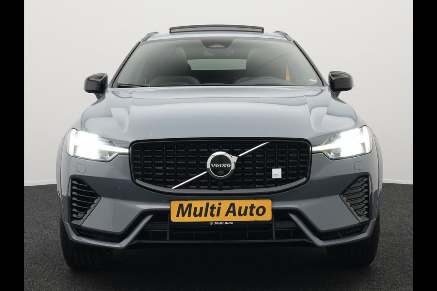 Volvo XC60 T8 AWD Polestar Engineered Plug in Hybrid 455pk Long Range Thunder Grey PHEV |  Panodak | Lederen Sportstoelen Memory | Google Assistant | Pilot Assist | Harman Kardon | Head Up | Adaptive Cruise | L.M. 21" | Virtual | 360 Camera | Navigatie | Apple Carplay |