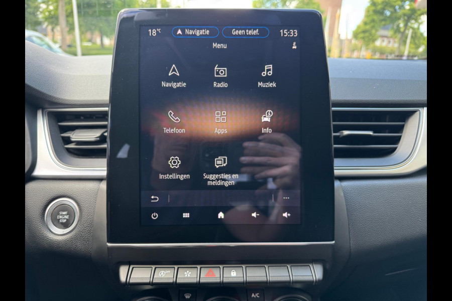 Renault Captur TCe 90 Intens Groot navi / Camera / P-sensoren V&A / Dakdragers / Apple Car Play & Android Auto