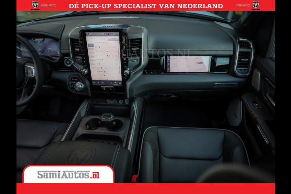Dodge Ram 1500 Laramie Night | Face Lift | 420Pk 636 Nn | Extra Groot Scherm + Passagiers Scherm | Comfortabele Dubbele Cabine met Royale 5 Zitplaatsen | Nu Leverbaar uit Voorraad | Voorraad Nr 2223 - 5047