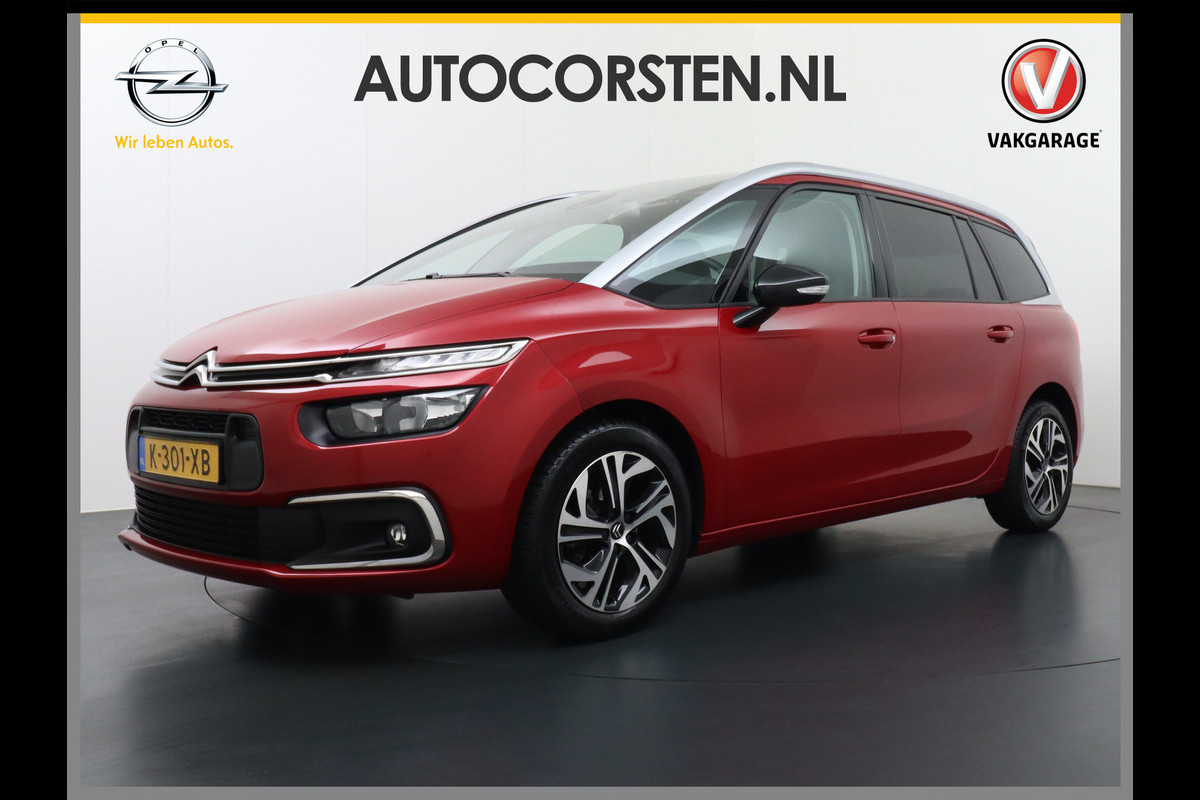 Citroën Grand C4 Spacetourer T131PK AUT-8 7-Pers. Navi Camera Adap.Cruise Control Apple Carplay Android Auto DAB+ Pdc Pack Safety & Drive Assist Lane Keeping Sys. Grootlichtassitent Lmv 17" Led Business 100% Dealeronderhouden Origineel Nederlandse Auto