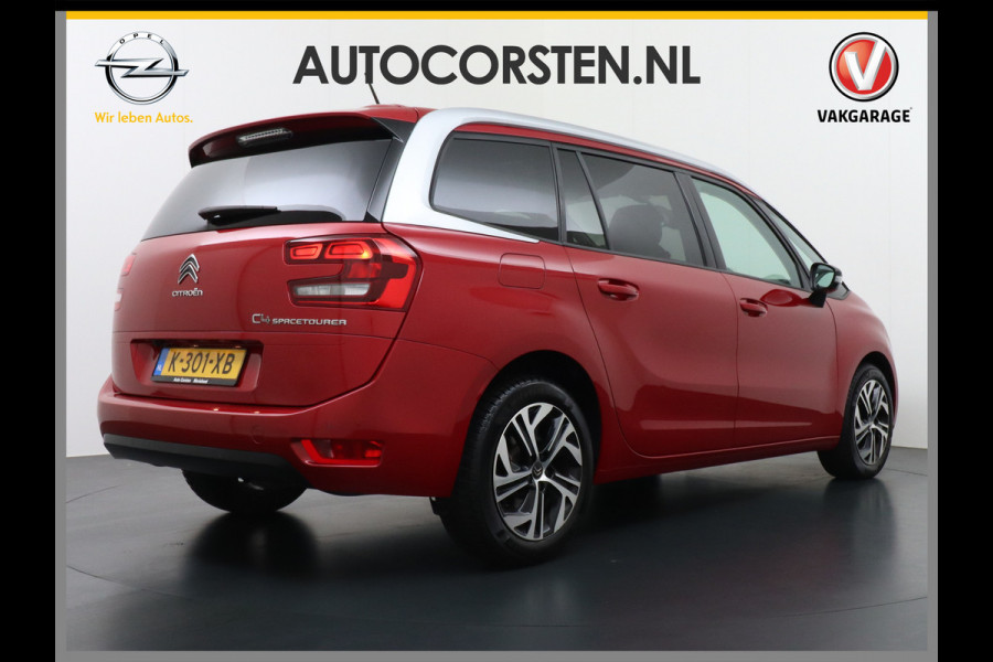 Citroën Grand C4 Spacetourer T131PK AUT-8 7-Pers. Navi Camera Adap.Cruise Control Apple Carplay Android Auto DAB+ Pdc Pack Safety & Drive Assist Lane Keeping Sys. Grootlichtassitent Lmv 17" Led Business 100% Dealeronderhouden Origineel Nederlandse Auto