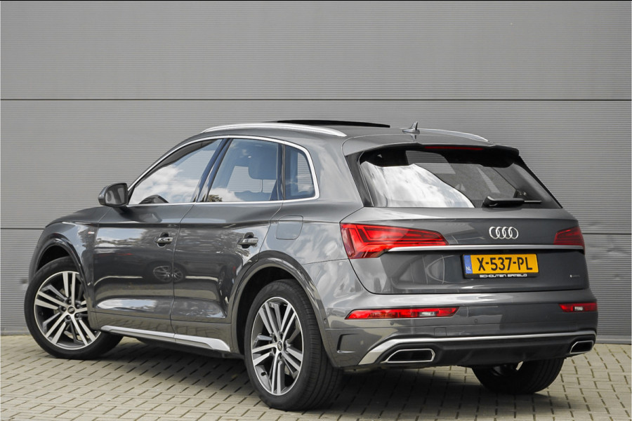 Audi Q5 50 TFSI e S Edition Pano Luchtvering ACC Camera Trekhaak