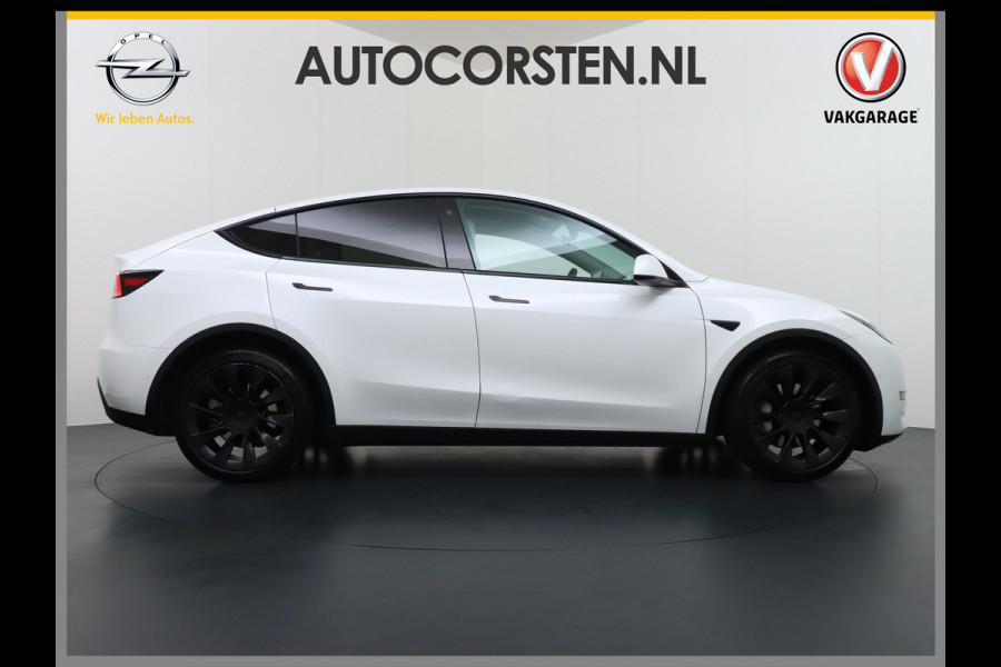 Tesla Model Y Long Range 514PK AWD 75kWh Ivoor-Interieur LMV 20" Warmtepomp Full-Self-Driving Computer 3 Leder Stoelverwarming-V+A+Stuur Adap. Keyless PDC-a+v Elek.Achterklep Lmv Led Standkachel 4WD LR 1e Eigenaar, origineel Nederlands Geleverd, Accu/Motor-Garantie 03-12-2029 of 192.000km
