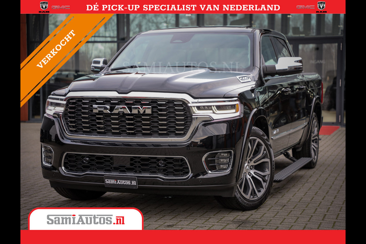 Dodge Ram 1500 Tungsten | De Meest Luxe Pick-Up op de Markt | 540 Pk 706 Nm | Exclusieve en Kracht | Comfortabele Dubbele Cabine met Royale 5 Zitplaatsen | BPM vrij | Nu Leverbaar uit Voorraad | Voorraad Nr 2366 - 8602