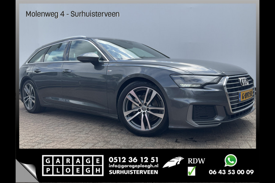 Audi A6 Avant 40 TDI Sport S line edition Carplay Stoelver. Trekhaak Incl.BTW