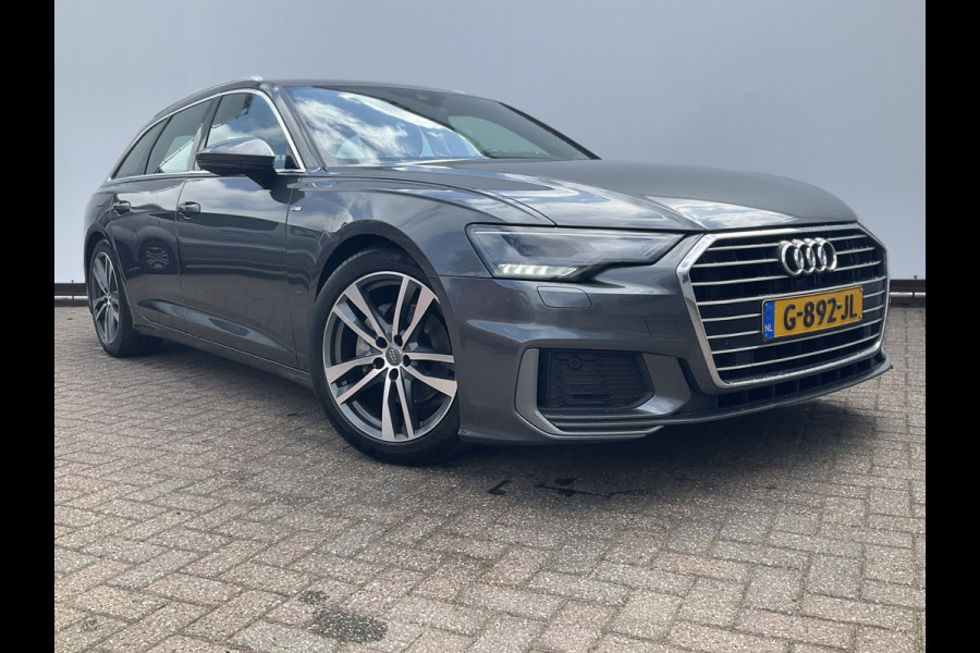 Audi A6 Avant 40 TDI Sport S line edition Carplay Stoelver. Trekhaak Incl.BTW