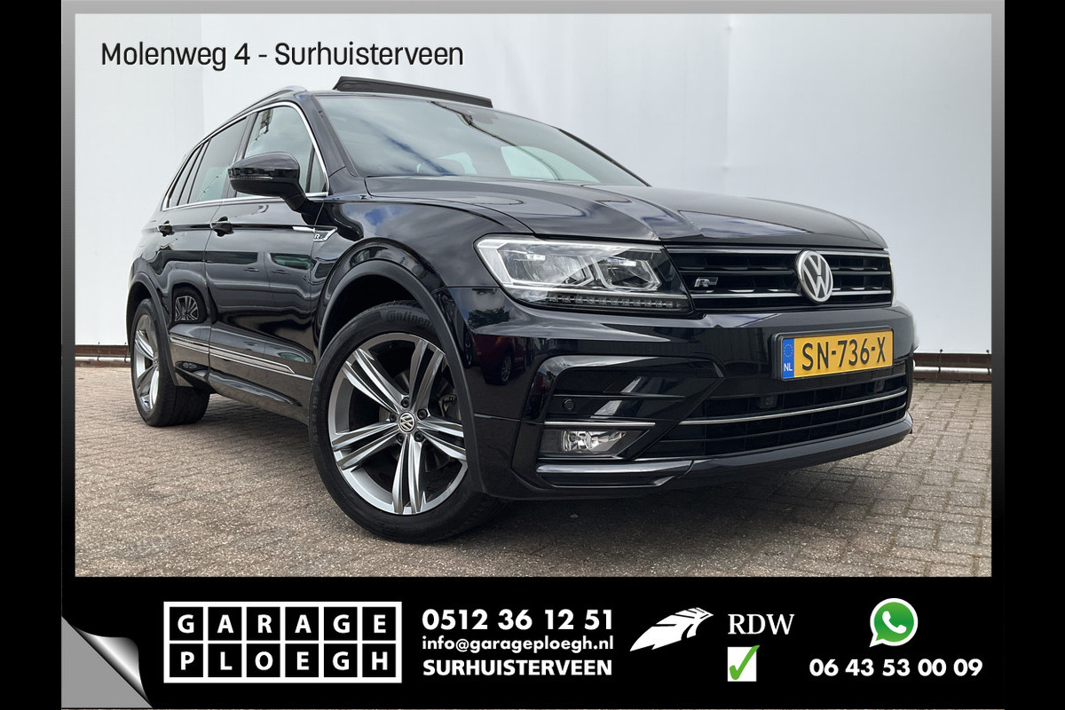 Volkswagen Tiguan 1.4 TSI R-Line Pano.dak Leder Adap.Cruise Stoelverw+Massage Dyn-Audio VOL!