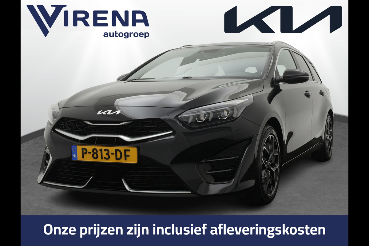 Kia Ceed Sportswagon 1.5 T-GDi GT-Line - Automaat - Panorama dak - Stoel en stuurwiel verwarming - Android Auto/Apple CarPlay - Elektrische achterklep - Fabrieksgarantie tot 02-2029