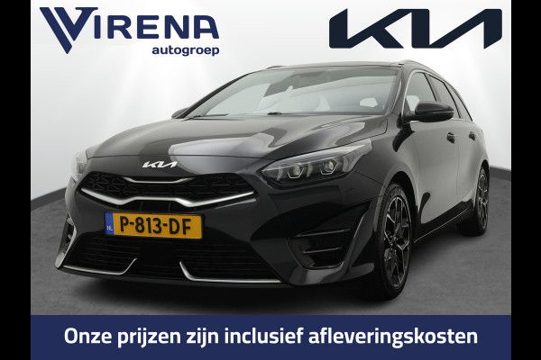 Kia Ceed Sportswagon 1.5 T-GDi GT-Line - Automaat - Panorama dak - Stoel en stuurwiel verwarming - Android Auto/Apple CarPlay - Elektrische achterklep - Fabrieksgarantie tot 02-2029