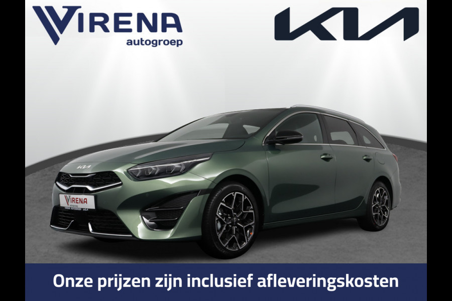 Kia Ceed Sportswagon 1.5 T-GDi GT-Line Automaat - Rijdende Demo - Navigatie - Cruise Control - Panorama dak - Stoel-/stuurverwarming - Fabrieksgarantie tot 01-2032