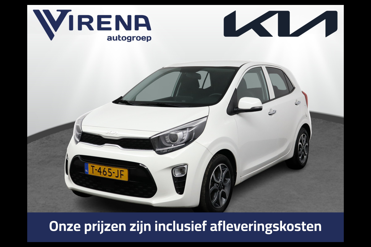 Kia Picanto 1.0 DPi DynamicPlusLine Apple Carplay/Android Auto - Cruise Control - Navigatie - Achteruitrijcamera - Fabrieksgarantie tot 06-2030 Kia Picanto 1.0 DPi DynamicPlusLine Apple Carplay/Android Auto - Cruise Control - Navigatie - Achteruitrijcamera - Fabrieksgarantie tot 06-2030
