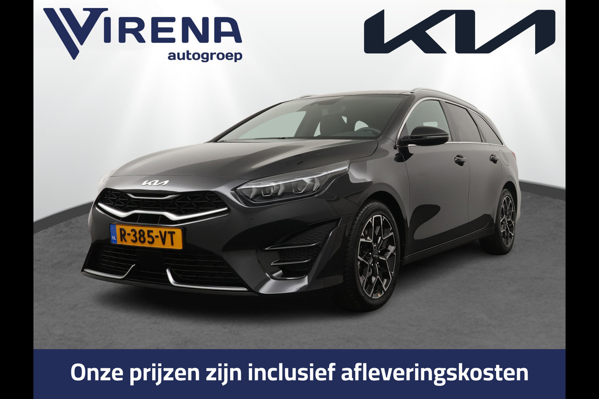 Kia Ceed Sportswagon 1.5 T-GDi GT-Line Automaat - Schuif/kantel dak - Achteruitrij camera - Adaptive cruise control - Navigatie - Apple Carplay/Android Auto - Fabrieksgarantie t/m 12-2029