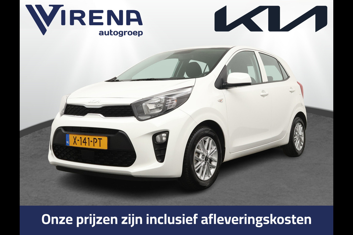 Kia Picanto 1.0 DPi DynamicLine Airco - Apple Carplay/Android Auto - Cruise Control - Achteruitrijcamera - Fabrieksgarantie tot 02-2031 Kia Picanto 1.0 DPi DynamicLine Airco - Apple Carplay/Android Auto - Cruise Control - Achteruitrijcamera - Fabrieksgarantie tot 02-2031