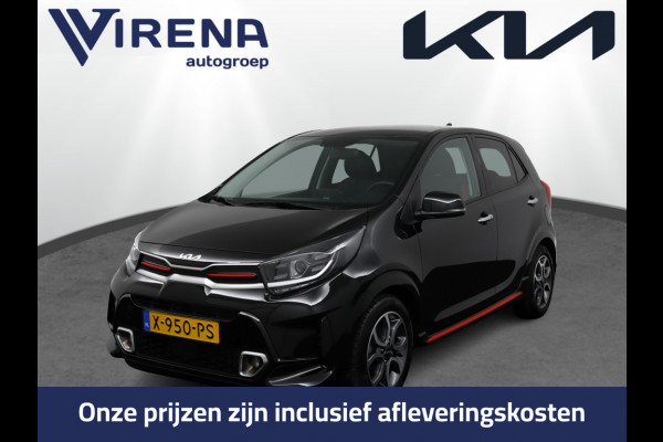 Kia Picanto 1.0 DPi GT-Line Apple Carplay/Auto Android - Cruise Control - Climate Control - Navigatie - Fabrieksgarantie tot 02-2031