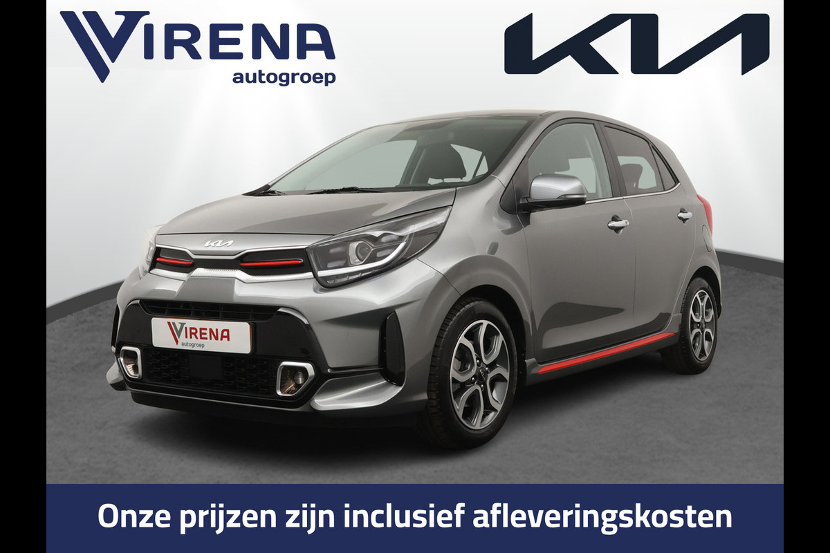 Kia Picanto 1.0 DPi GT-Line Apple Carplay/Android Auto - Cruise Control - Climate Conrtol - Navigatie - Fabrieksgarantie tot 04-2030 Kia Picanto 1.0 DPi GT-Line Apple Carplay/Android Auto - Cruise Control - Climate Conrtol - Navigatie - Fabrieksgarantie tot 04-2030