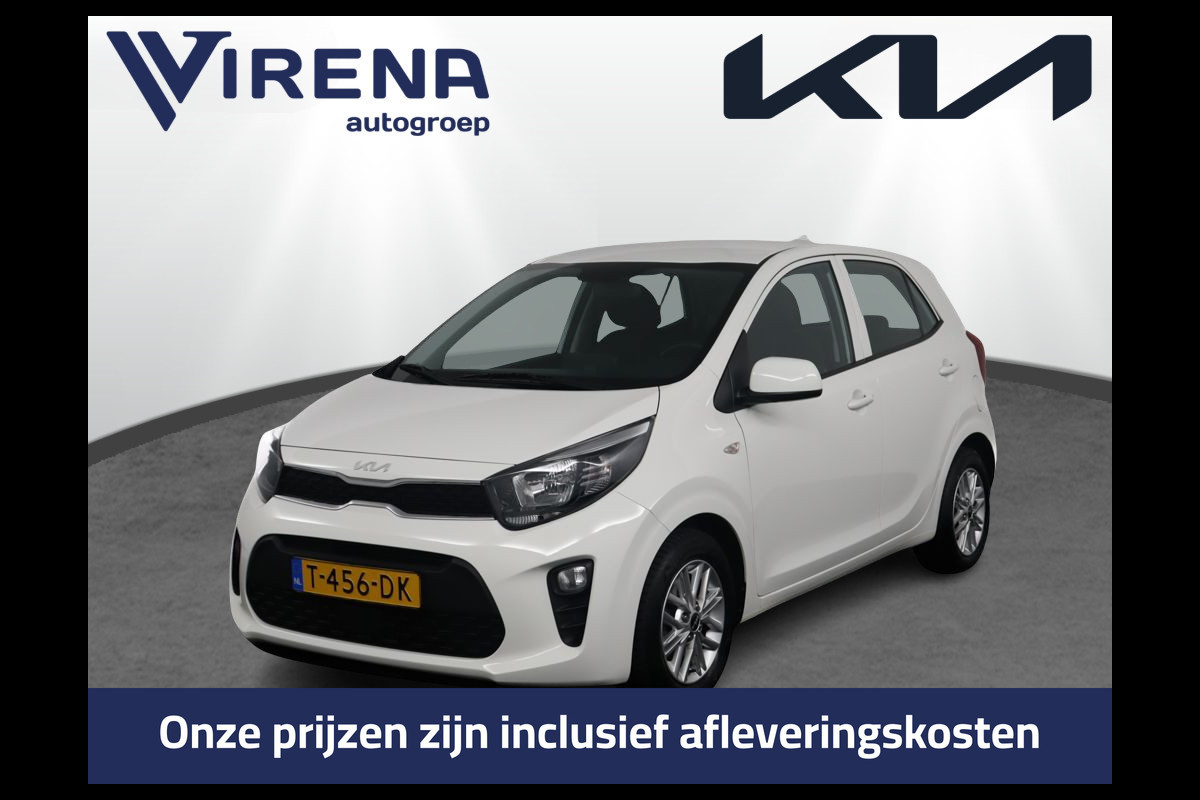 Kia Picanto 1.0 DPi DynamicLine Navigatie via Apple Carplay/Android Auto - Cruise control - Airco - Camera Fabrieksgarantie tot 06-2030 Kia Picanto 1.0 DPi DynamicLine Navigatie via Apple Carplay/Android Auto - Cruise control - Airco - Camera Fabrieksgarantie tot 06-2030
