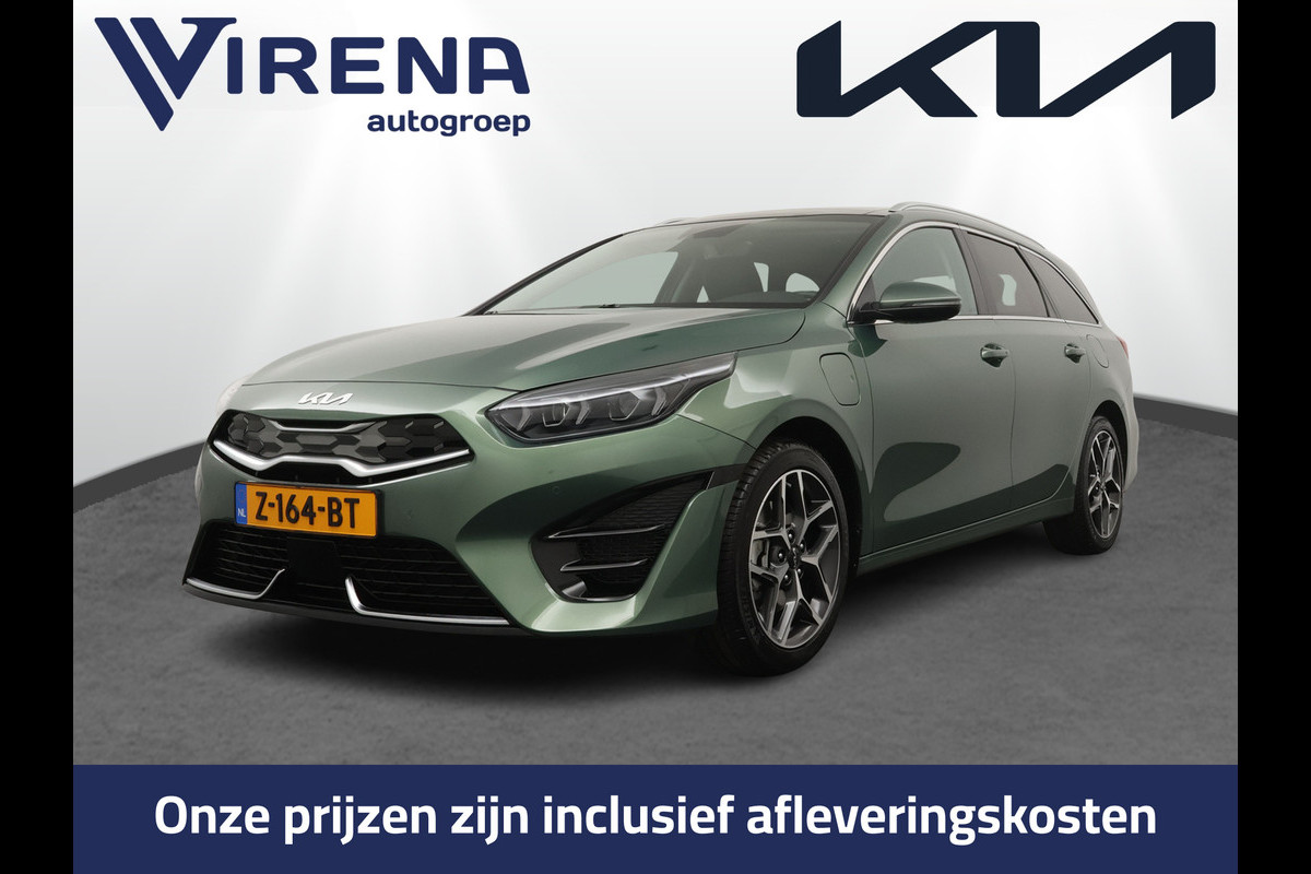 Kia Ceed Sportswagon 1.6 GDI PHEV ExecutiveLine Apple Carplay/ Android Auto - Cruise Control adaptief - Navigatie - Stoel/stuur verwarming - Panoramadak Fabrieksgarantie tot 03-2031 Kia Ceed Sportswagon 1.6 GDI PHEV ExecutiveLine Apple Carplay/ Android Auto - Cruise Control adaptief - Navigatie - Stoel/stuur verwarming - Panoramadak Fabrieksgarantie tot 03-2031