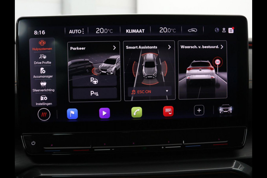 CUPRA Formentor 1.4 e-Hybrid VZ | 245pk | Camera | Adaptive cruise | Stuurverwarming | Sfeerverlichting | Navigatie | Keyless | Full LED | PHEV