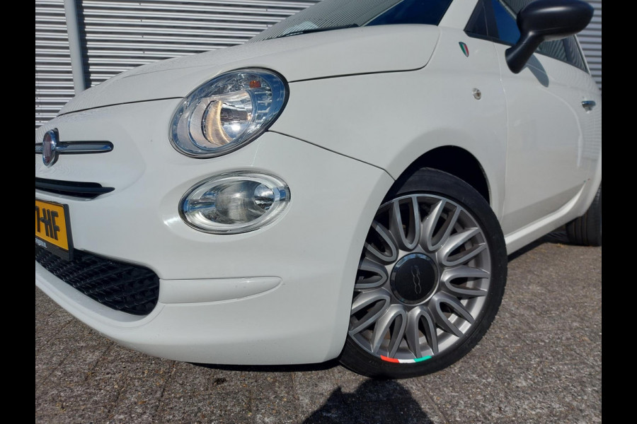 Fiat 500 1.0 Hybrid Bella Italia, airco,cruisecontrol,dab,