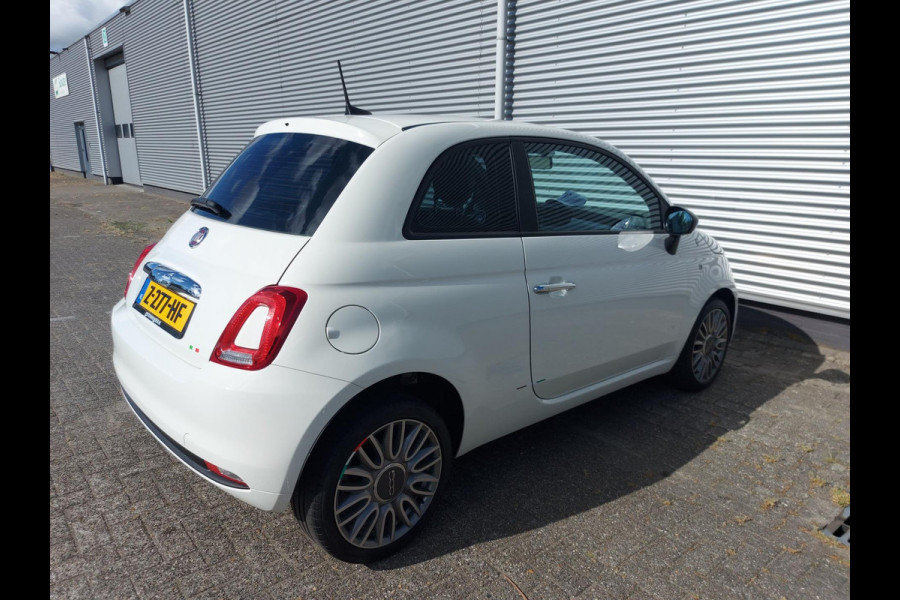 Fiat 500 1.0 Hybrid Bella Italia, airco,cruisecontrol,dab,