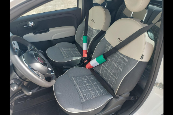 Fiat 500 1.0 Hybrid Bella Italia, airco,cruisecontrol,dab,