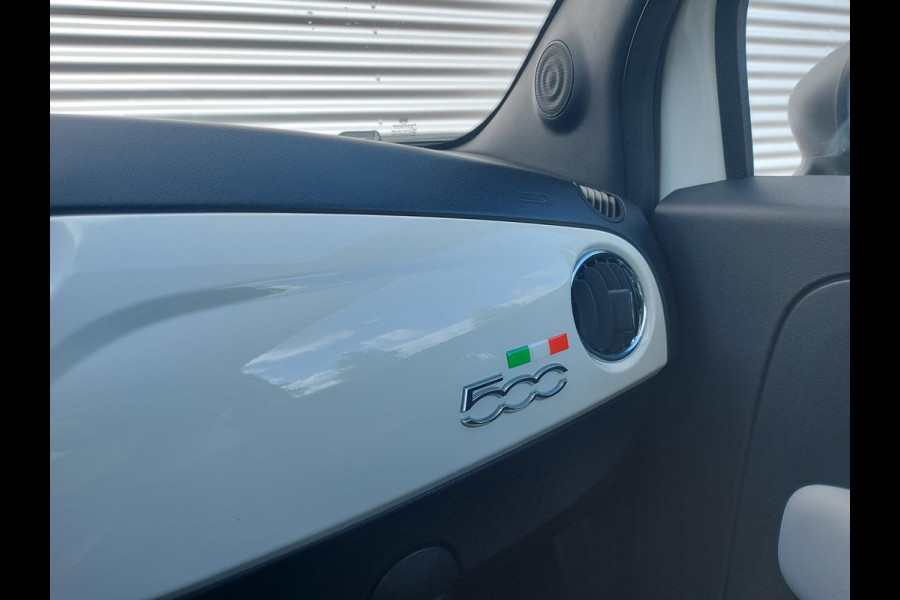 Fiat 500 1.0 Hybrid Bella Italia, airco,cruisecontrol,dab,