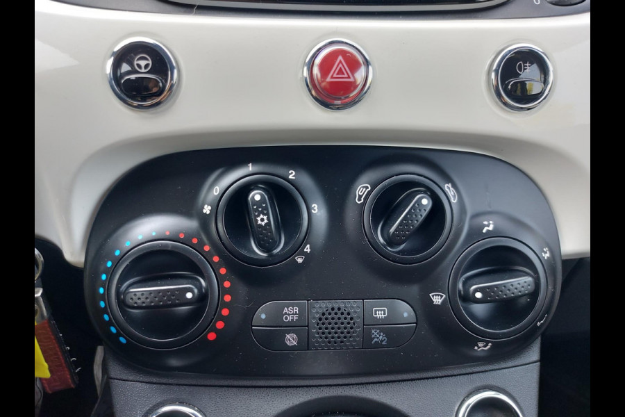 Fiat 500 1.0 Hybrid Bella Italia, airco,cruisecontrol,dab,