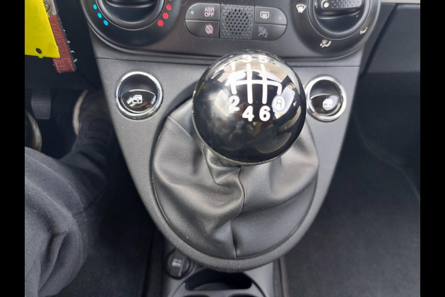 Fiat 500 1.0 Hybrid Bella Italia, airco,cruisecontrol,dab,