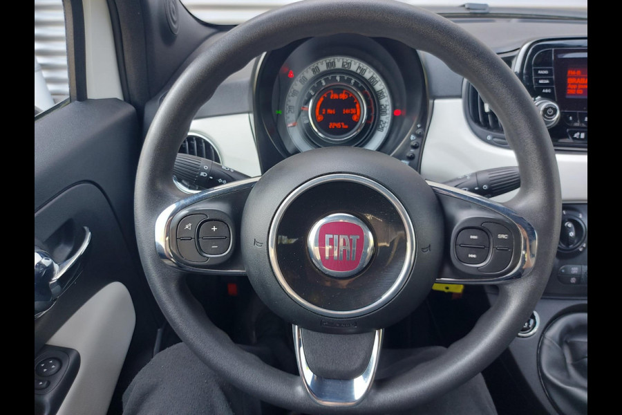 Fiat 500 1.0 Hybrid Bella Italia, airco,cruisecontrol,dab,
