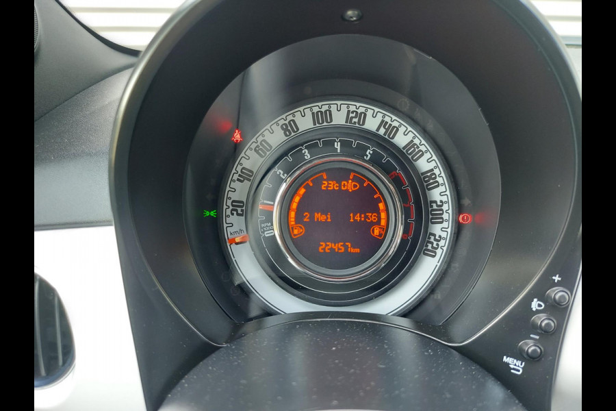 Fiat 500 1.0 Hybrid Bella Italia, airco,cruisecontrol,dab,